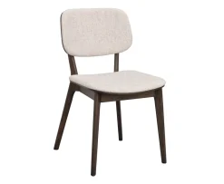 Rowico Home Barrett Matstol Brun Ek/Ljusbeige