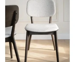 Rowico Home Barrett Matstol Brun Ek/Ljusbeige