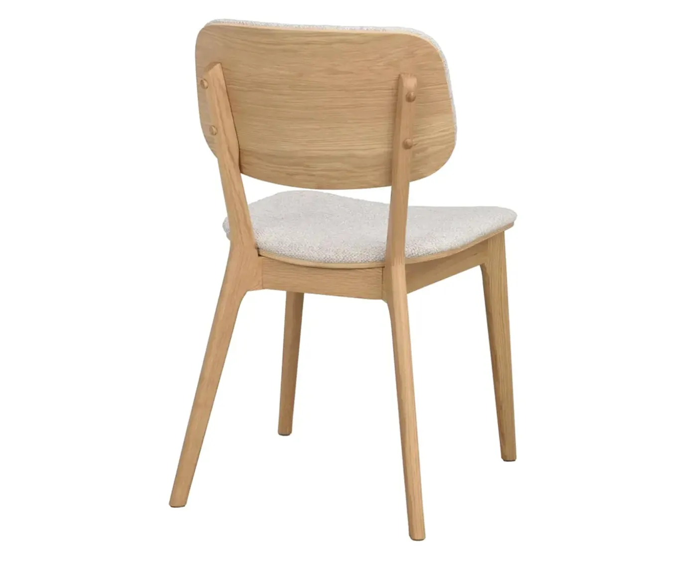 Rowico Home Barrett Matstol Ek/Ljusbeige