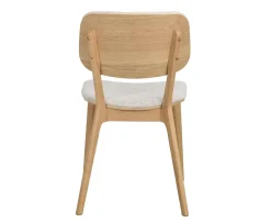 Rowico Home Barrett Matstol Ek/Ljusbeige