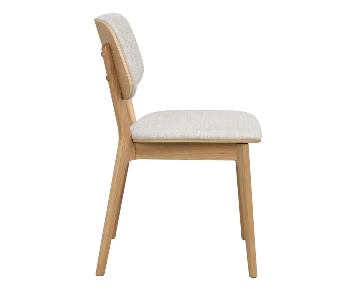 Rowico Home Barrett Matstol Ek/Ljusbeige