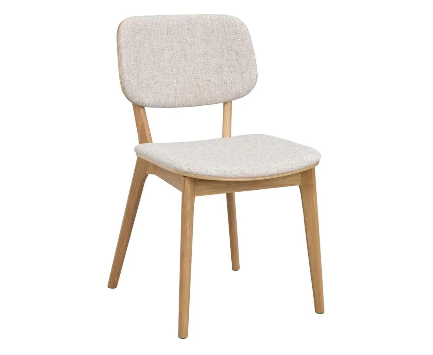 Rowico Home Barrett Matstol Ek/Ljusbeige