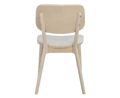 Rowico Home Barrett Matstol Vitpigmenterad Ek/Ljusbeige