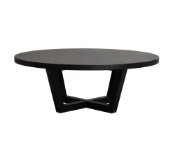 Rowico Home Boxford Soffbord Svart Ø110