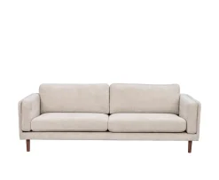Rowico Home Braden 3-sits Soffa Ljusbeige/Brun Ek