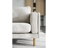 Rowico Home Braden 3-sits Soffa Ljusbeige/Ek