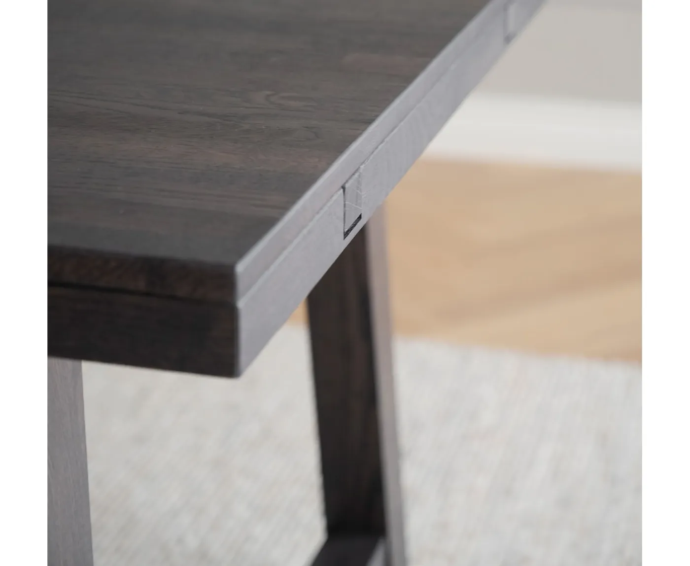 Rowico Home Brooklyn Matbord Mörkbrun Ek 170cm
