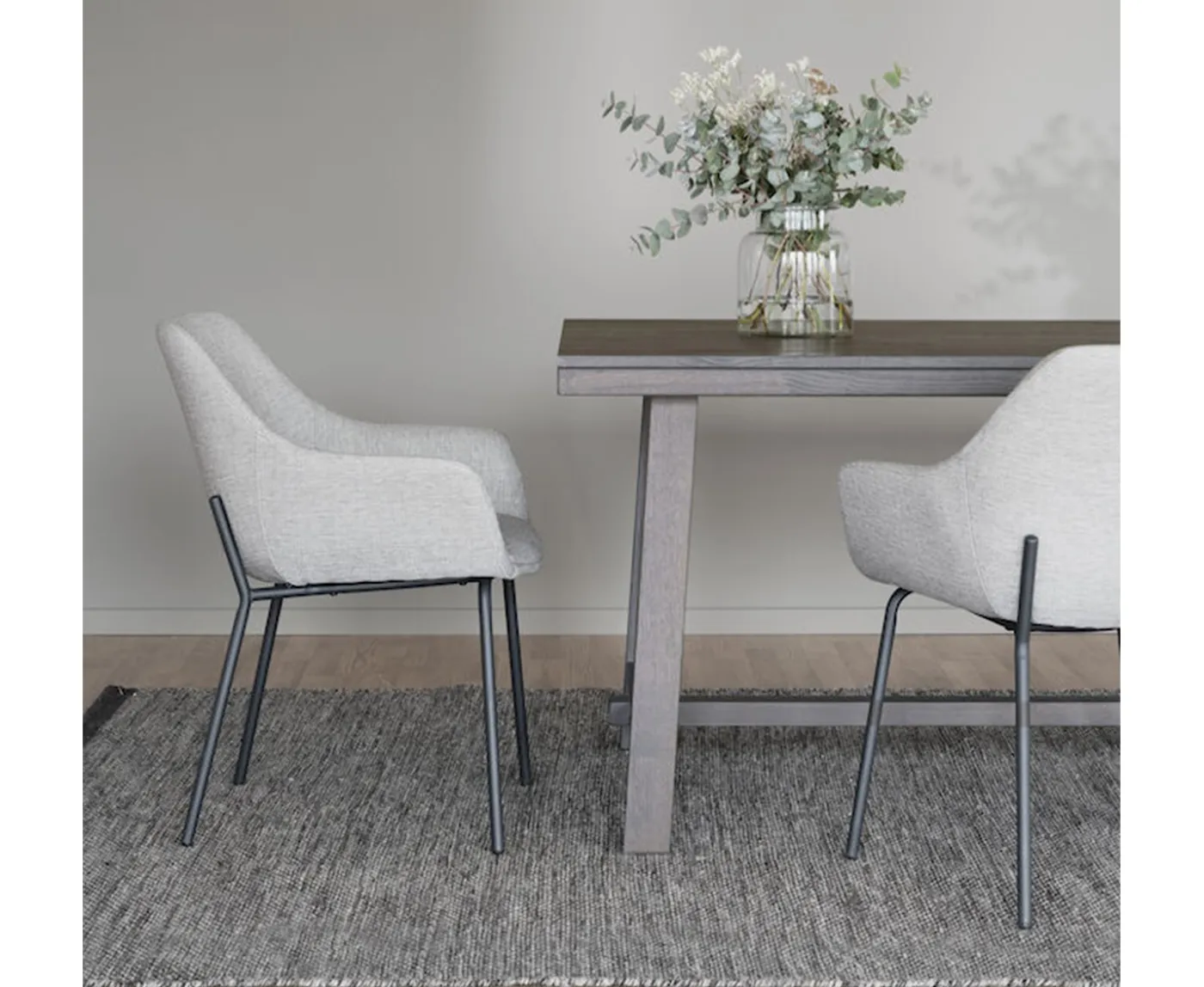 Rowico Home Brooklyn Matbord Mörkbrun Ek 170cm
