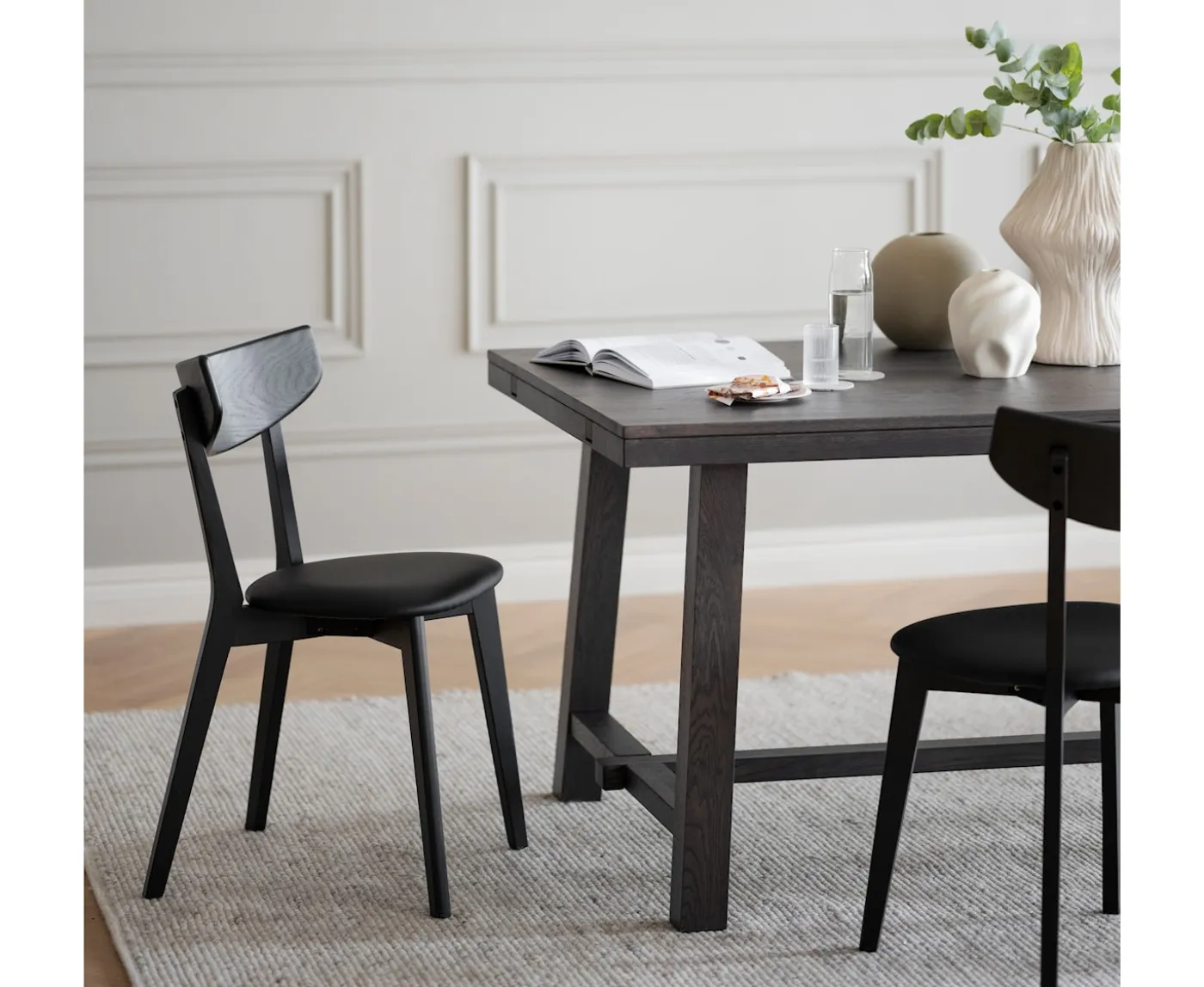 Rowico Home Brooklyn Matbord Mörkbrun Ek 170cm
