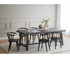 Rowico Home Brooklyn Matbord Mörkbrun Ek 220cm