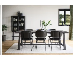 Rowico Home Brooklyn Matbord Mörkbrun Ek 220cm