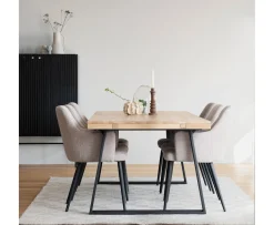 Rowico Home Brooklyn Matbord U-ben Ek 170cm