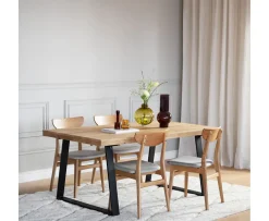 Rowico Home Brooklyn Matbord U-ben Ek 170cm