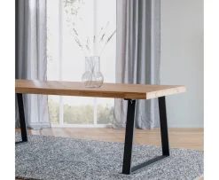 Rowico Home Brooklyn Matbord U-ben Ek 170cm