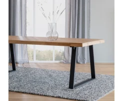 Rowico Home Brooklyn Matbord U-ben Ek 220cm