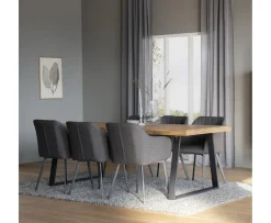 Rowico Home Brooklyn Matbord U-ben Ek 220cm