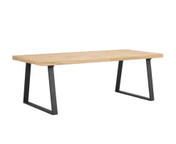 Rowico Home Brooklyn Matbord U-ben Ek 220cm