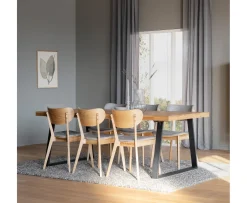 Rowico Home Brooklyn Matbord U-ben Ek 220cm