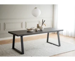 Rowico Home Brooklyn Matbord U-ben Mörkbrun Ek 220cm
