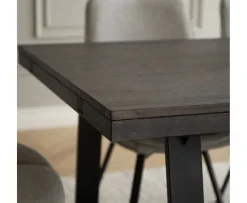 Rowico Home Brooklyn Matbord U-ben Mörkbrun Ek 220cm