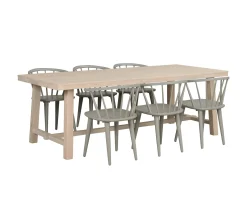 Rowico Home Brooklyn Matbord Vitpigmenterad Ek 220cm