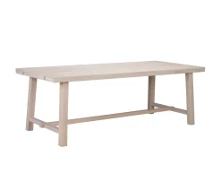 Rowico Home Brooklyn Matbord Vitpigmenterad Ek 220cm