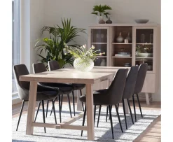Rowico Home Brooklyn Matbord Vitpigmenterad Ek 220cm