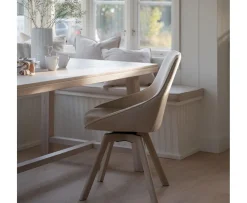 Rowico Home Brooklyn Matbord Vitpigmenterad Ek 170cm