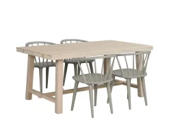 Rowico Home Brooklyn Matbord Vitpigmenterad Ek 170cm