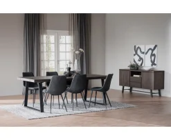 Rowico Home Brooklyn Sideboard Mörkbrun Ek