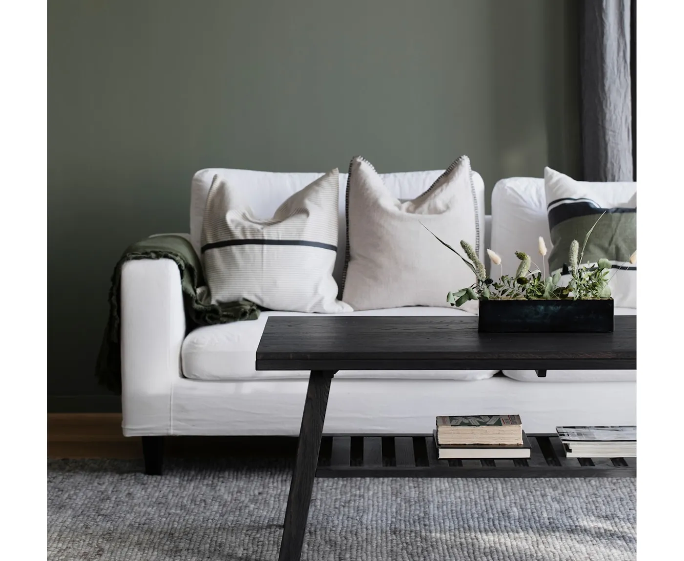 Rowico Home Brooklyn Soffbord Mörkbrun Ek