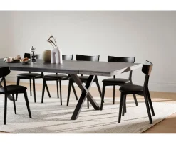 Rowico Home Brooklyn Tilläggsskiva Mörkbrun Ek