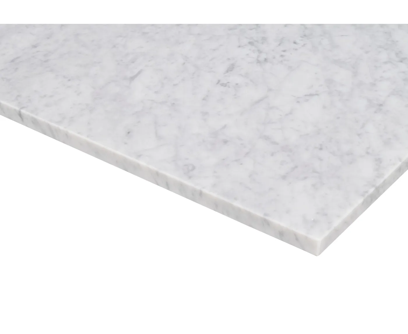 Rowico Home Brooksville Soffbord Vit Marmor/Ek 90x90