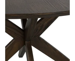 Rowico Home Calverton Matbord Brun Ø120