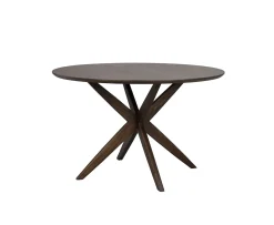 Rowico Home Calverton Matbord Brun Ø120