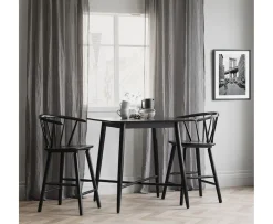 Rowico Home Carmen Barstol Svart