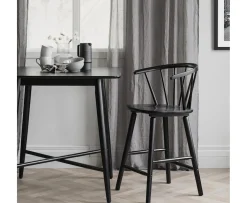 Rowico Home Carmen Barstol Svart