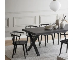 Rowico Home Carmen Matstol Svart