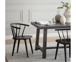 Rowico Home Carmen Matstol Svart