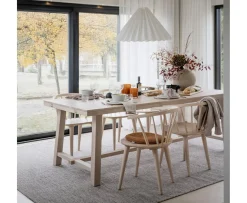 Rowico Home Carmen Matstol Vitpigmenterad