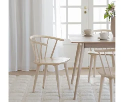 Rowico Home Carmen Matstol Vitpigmenterad