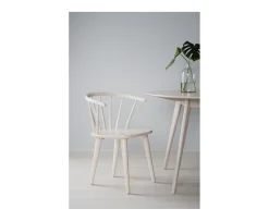 Rowico Home Carmen Matstol Vitpigmenterad