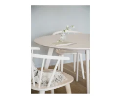 Rowico Home Carmen Matstol Vitpigmenterad
