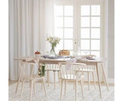 Rowico Home Carmen Matstol Vitpigmenterad
