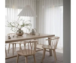 Rowico Home Carmen Matstol Vitpigmenterad