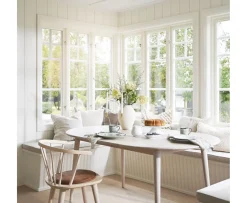 Rowico Home Carmen Matstol Vitpigmenterad