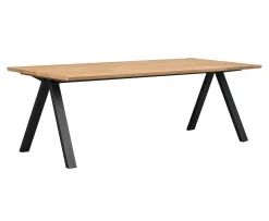 Rowico Home Carradale Matbord Ek/Svart 220cm