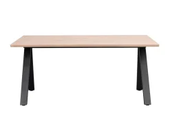 Rowico Home Carradale Matbord Vitpigmenterad/Svart 170cm