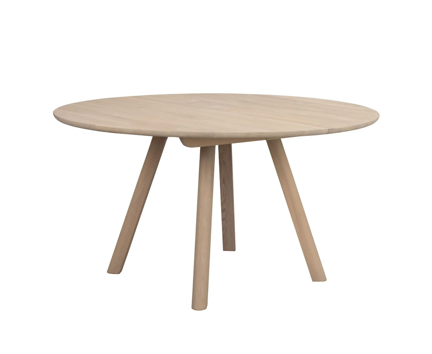 Rowico Home Clapperton Matbord Vitpigmenterad Ø140