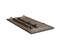 Rowico Home Clapperton Tilläggsskiva Brun Ek 45x95